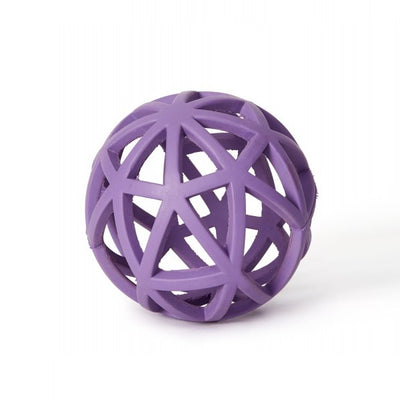 Bud'z balle de caoutchouc souple 4'' mauve - La boite à Penny
