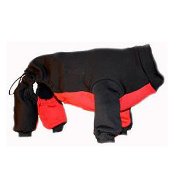 Canis Wear Manteau BAWA Rouge et Noir