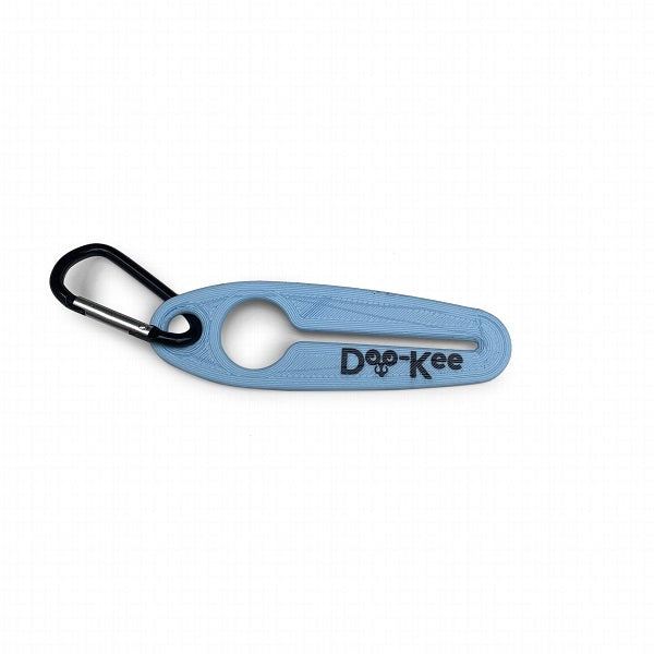 Doo Kee support à sac d'excrément de couleur bleu - La boite à Penny