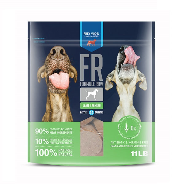 Formule Raw Agneau pour chiens 11lbs - La boite à Penny