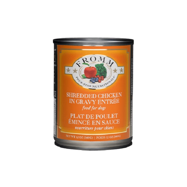 FROMM plat de poulet émincée en sauce pour chiens 340g - La boite à Penny