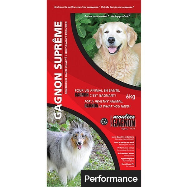 Les Moulées Gagnon Suprême Performance 6kg - La boite à Penny