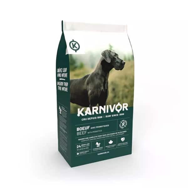 KARNIVOR Bœuf pour chiens 12lb - La boite à Penny