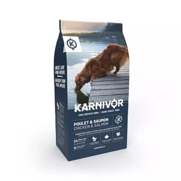 KARNIVOR Poulet et Saumon pour chiens 12lb - La boite à Penny