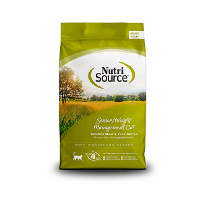NutriSource nourriture pour chat senior gestion de poids 4lb
