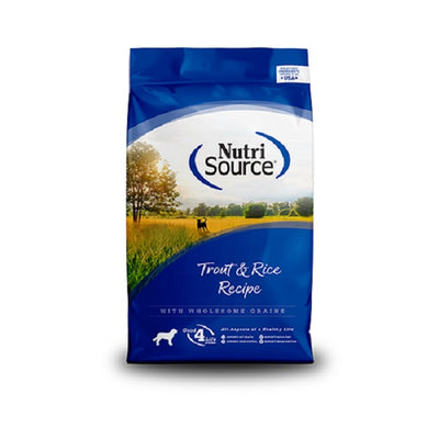 NutriSource nourriture pour chien Truite et Riz 12lbs