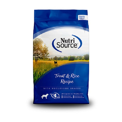 NutriSource nourriture pour chien Truite et Riz 26lbs