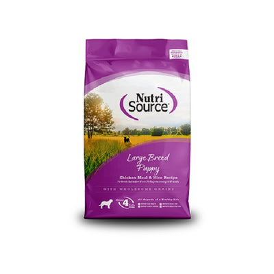 NutriSource nourriture pour chiot Grande race Poulet et Riz 4lbs