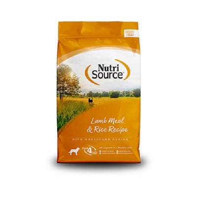 NutriSource nourriture pour chien farine d'agneau et riz 12lb