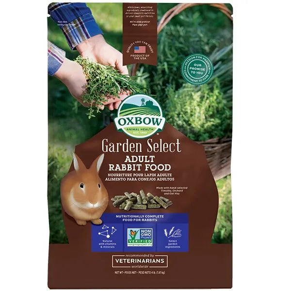 Oxbow Garden Select - Nourriture Pour Lapin Adulte 4lb - La boite à Penny
