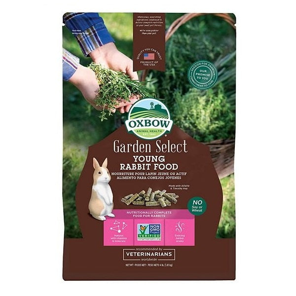 Oxbow Garden Select Nourriture pour Jeune Lapin 4lbs - La boite à Penny