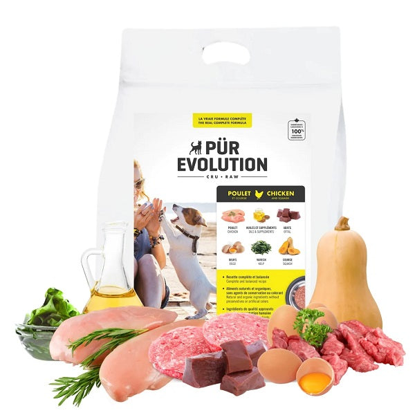 PÜR Evolution Poulet et Courge pour chien 4kg