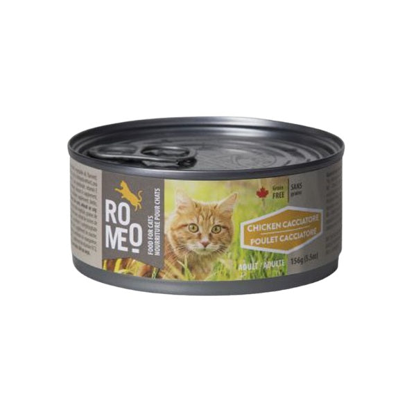 ROMEO Poulet Cacciatore pour chat 156g