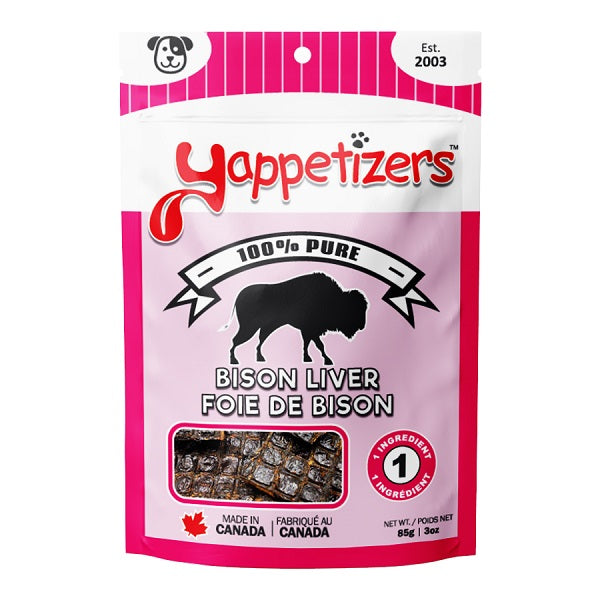 Yappetizers foie de bison 85 gr