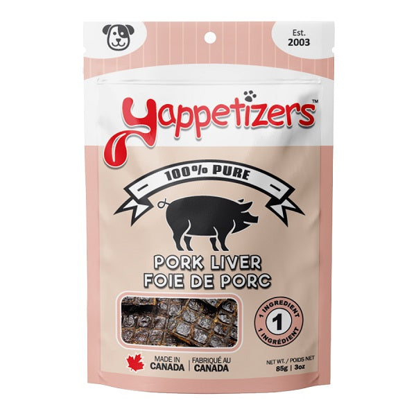 Yappetizers foie de porc 85 gr