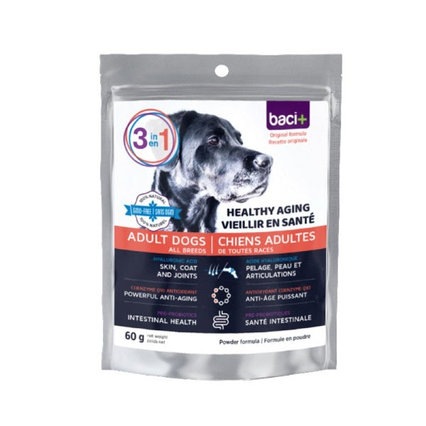 Baci+ 3 en 1 pour chiens - 60g - La boite à Penny