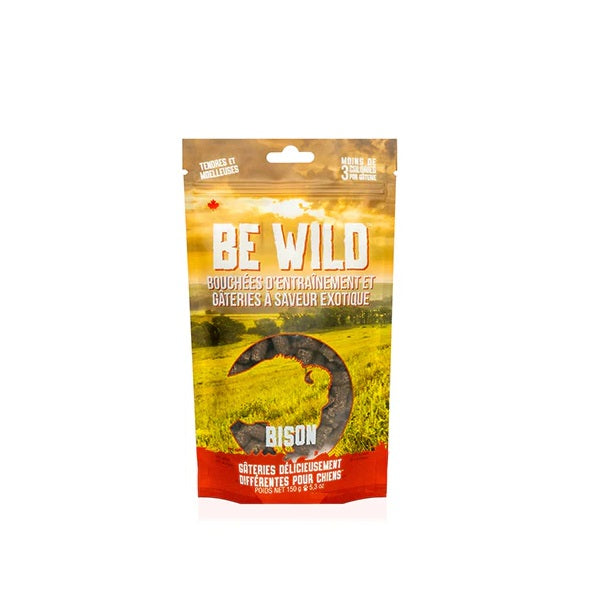 This & That BE WILD gâteries pour chien exotique bison 150gr