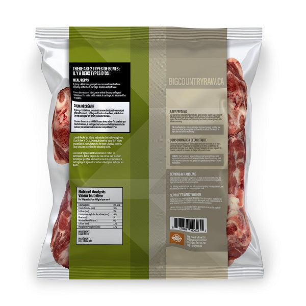 Big Country Raw Cous d'Agneau 2lb