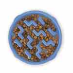 Bol ralentisseur Outward Hound bleu large - La boite à Penny