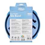 Bol ralentisseur Outward Hound bleu large - La boite à Penny