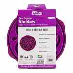 Bol ralentisseur Outward Hound mauve large