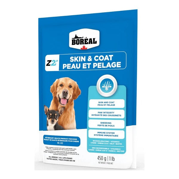 Boréal Zinpro Z2+ Suppléments De Zinc Peau Et Pelage Pour Chien 450g - La boite à Penny