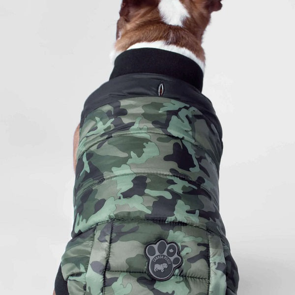 CANADA POOCH Manteau Brave the Elements Vert Camouflage - taille 20