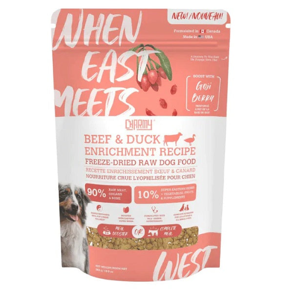 Charmy Recette enrichie au bœuf, canard, baies de Goji 150g