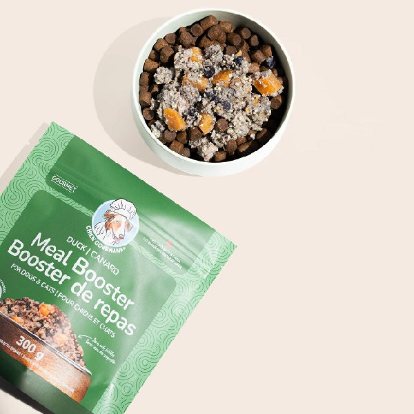 Chien Gourmand Booster de Repas au Canard 300g pour chiens et chats