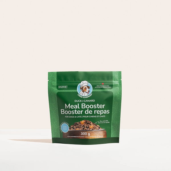Chien Gourmand Booster de Repas au Canard 300g pour chiens et chats