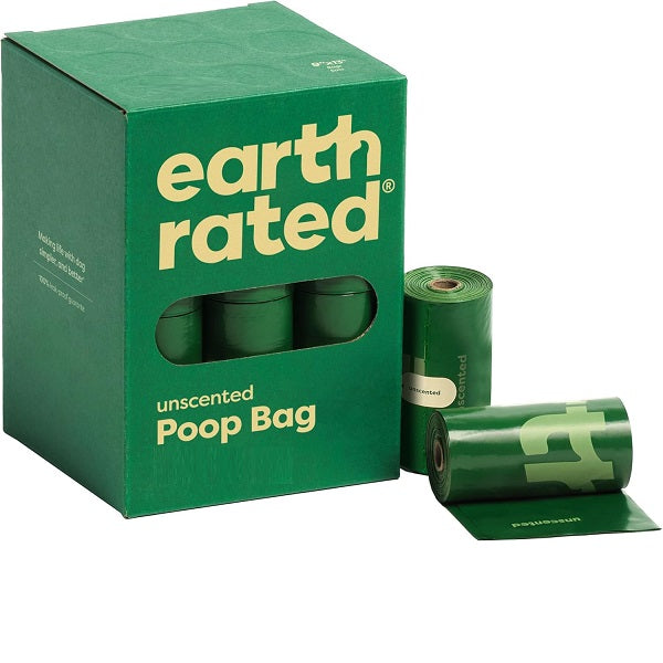 Earth Rated Sac à ramassage d'excrément 1 rouleau VRAC