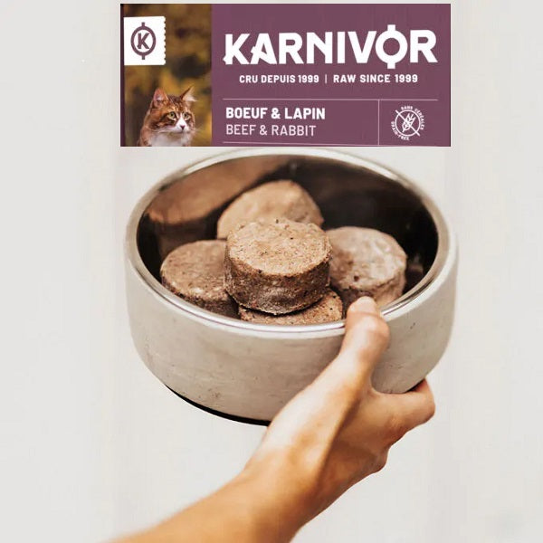 KARNIVOR format échantillon/essaie 1/2lb pour chats - La boite à Penny