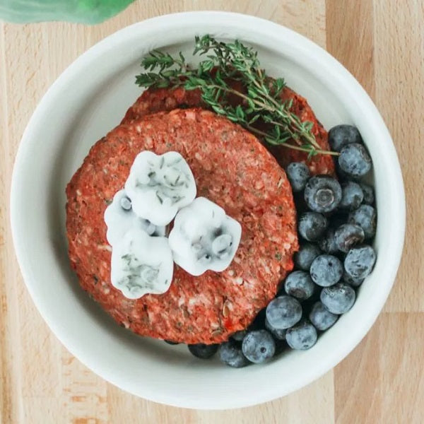 Faim Museau bœuf et pomme pour chien 6lb - La boite à Penny