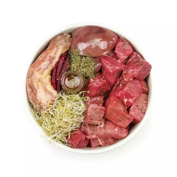 Faim Museau simplement bœuf pour chien 6lb - La boite à Penny