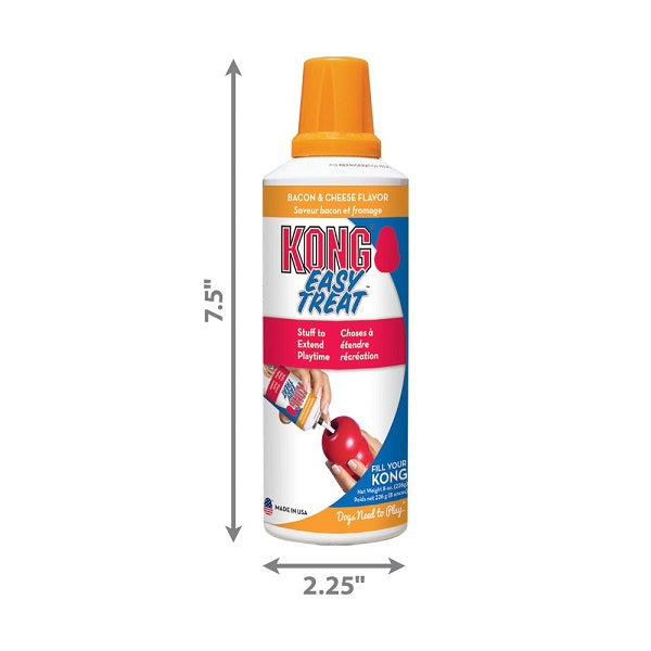 Kong friandise à saveur bacon et fromage aérosol - La boite à Penny