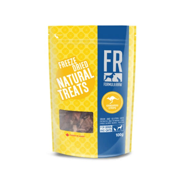 Formule Raw Languettes de Kangourou Lyophilisées 100g