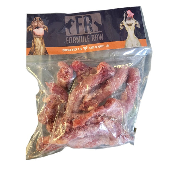 Formule Raw Friandises Cous de Poulet 1lb