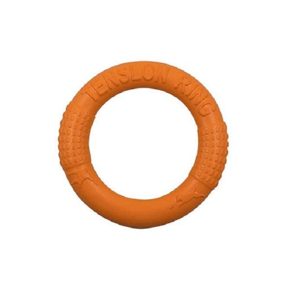 Frisbee anneaux de tension orange de 18 cm - La boite à Penny