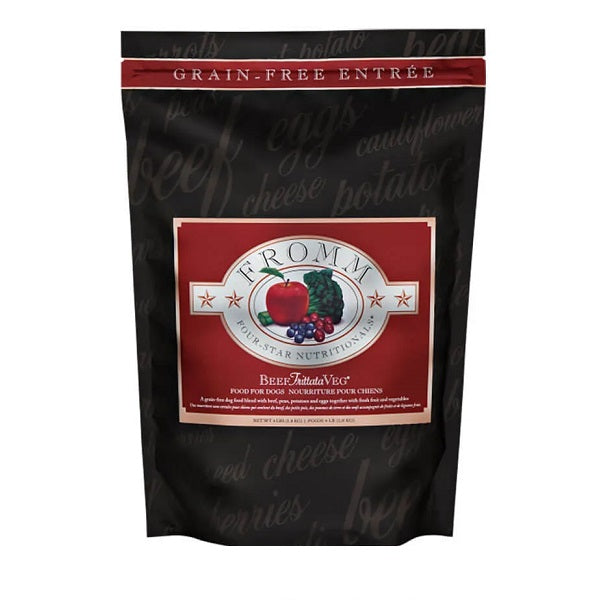 FROMM Four Star Bœuf Frittata Veg pour chien 5.4kg - La boite à Penny