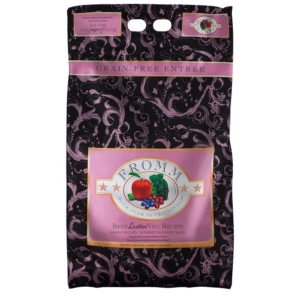 FROMM Four Star Bœuf Livattini Veg pour Chat 4.54kg