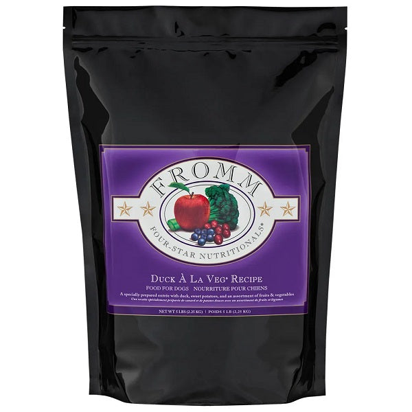 FROMM Four Star Canard-à-la-Veg pour chien 11.8kg - La boite à Penny