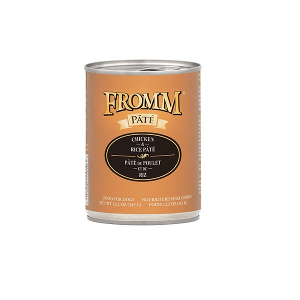 FROMM pâté de poulet et riz pour chien 345g - La boite à Penny