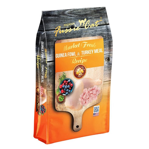 Fussie Cat Pintade et Dinde pour chats 2lb