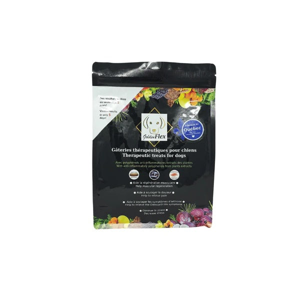 GoldenFlex pour chiens - Supplément Anti-Inflammatoire en Gâteries 130g