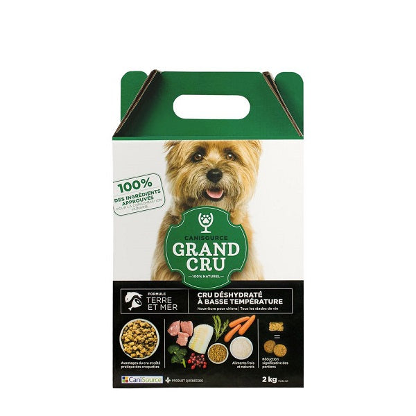 Canisource Grand Cru Nourriture Pour Chien, Terre & Mer 2Kg