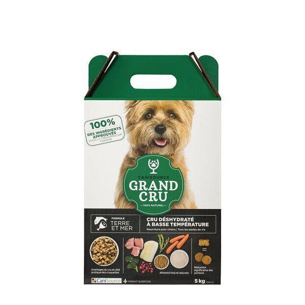 Canisource Grand Cru Nourriture Pour Chien, Terre & Mer 5kg