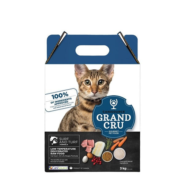 Canisource Grand Cru Nourriture Pour Chat, Terre & Mer 3 Kg - La boite à Penny
