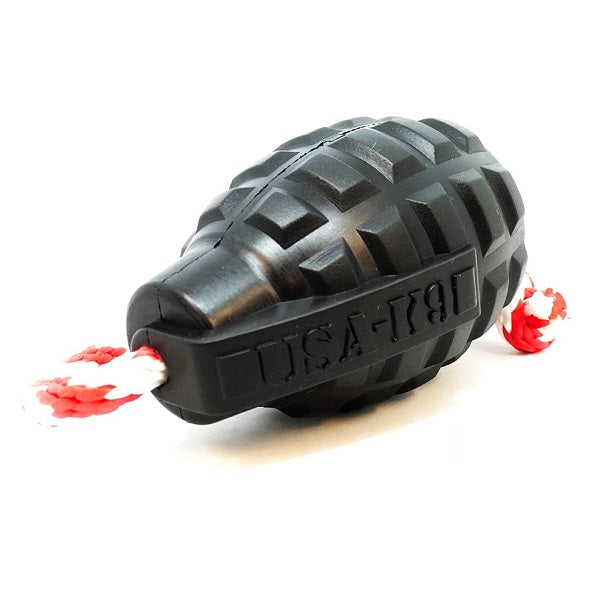 SodaPup Grenade noir large avec corde - La boite à Penny