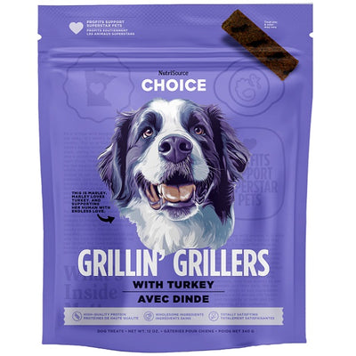 NutriSource Grillin Grillers dinde 340 gr