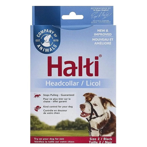 Halti - Licol pour chien - taille 2 - La boite à Penny